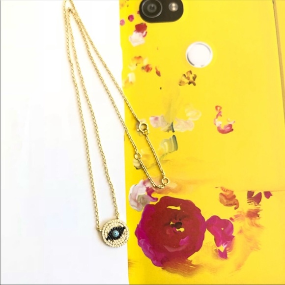 🧿 EVIL EYE 🧿 Adjustable Gold Filled Necklace! - Picture 3 of 8